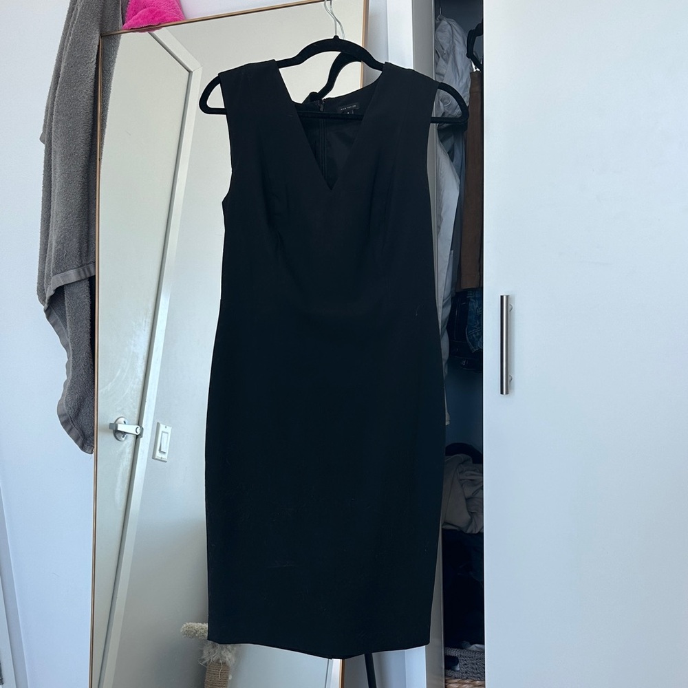 Ann Taylor Black Sleeveless Dress